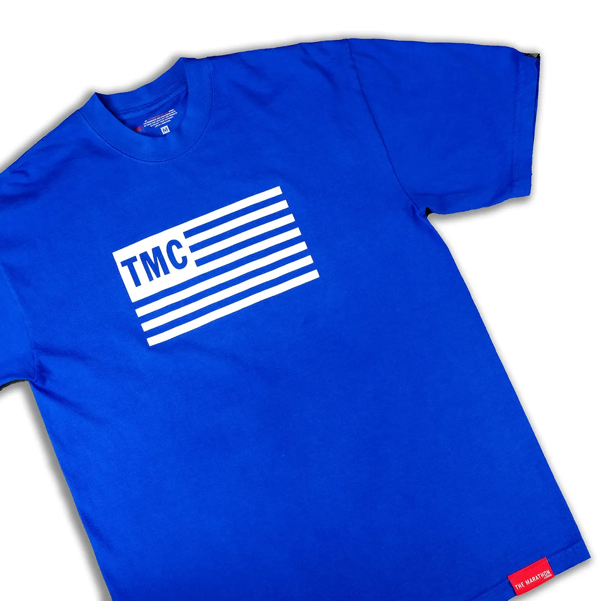 Limited Edition TMC Flag T-Shirt - Royal/Cream