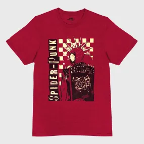 Marvel - Spider-Punk Checker Tee