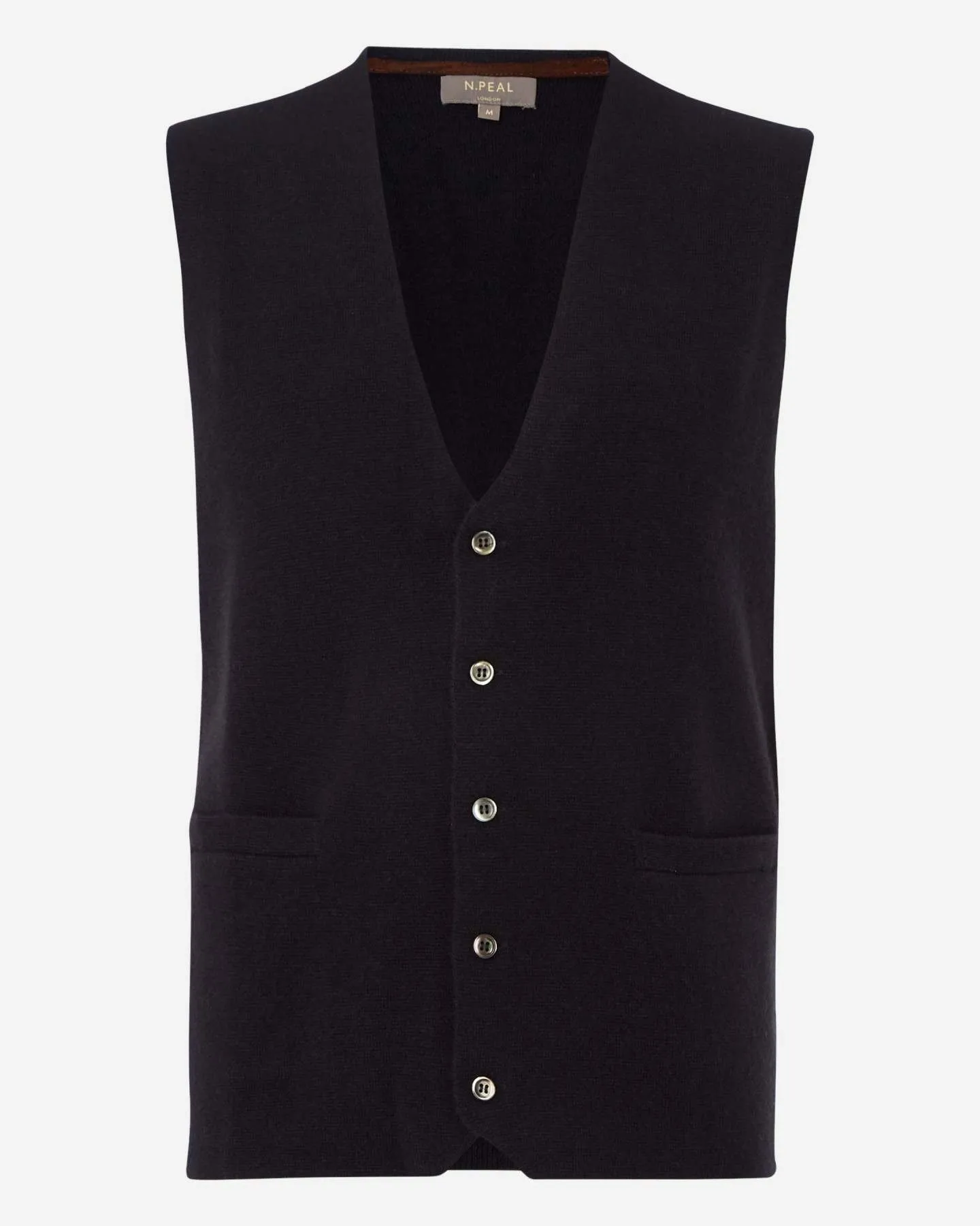 Men's Chelsea Cashmere Waistcoat Navy Blue