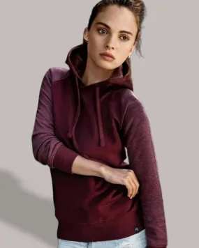 MMT 0621 Women's Bi-Color No Pocket Hoodie