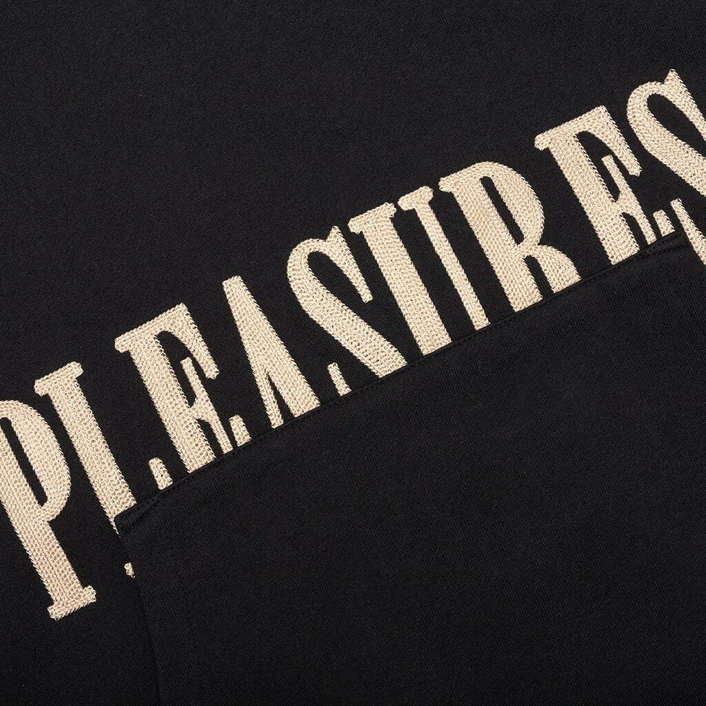 Pleasures Latex Hoodie - Black