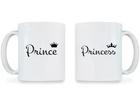 Prince & Princess - Couple Coffee Mugs