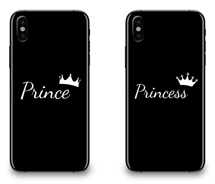 Prince & Princess- Couple Matching Phone Cases