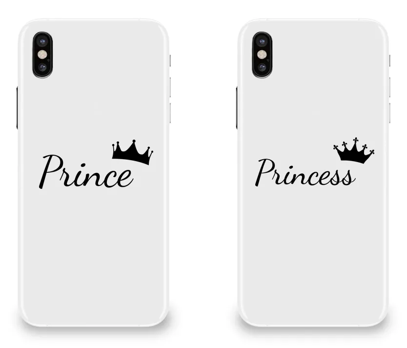 Prince & Princess- Couple Matching Phone Cases