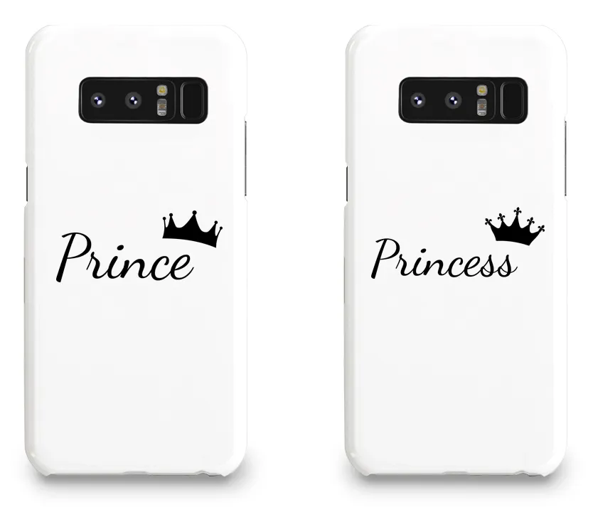 Prince & Princess- Couple Matching Phone Cases