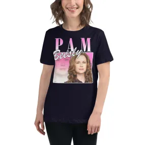 Retro Pam Beesly Women's Relaxed T-Shirt