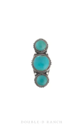 Ring, Natural Stone, Turquoise, Vintage ‘50s, 1381