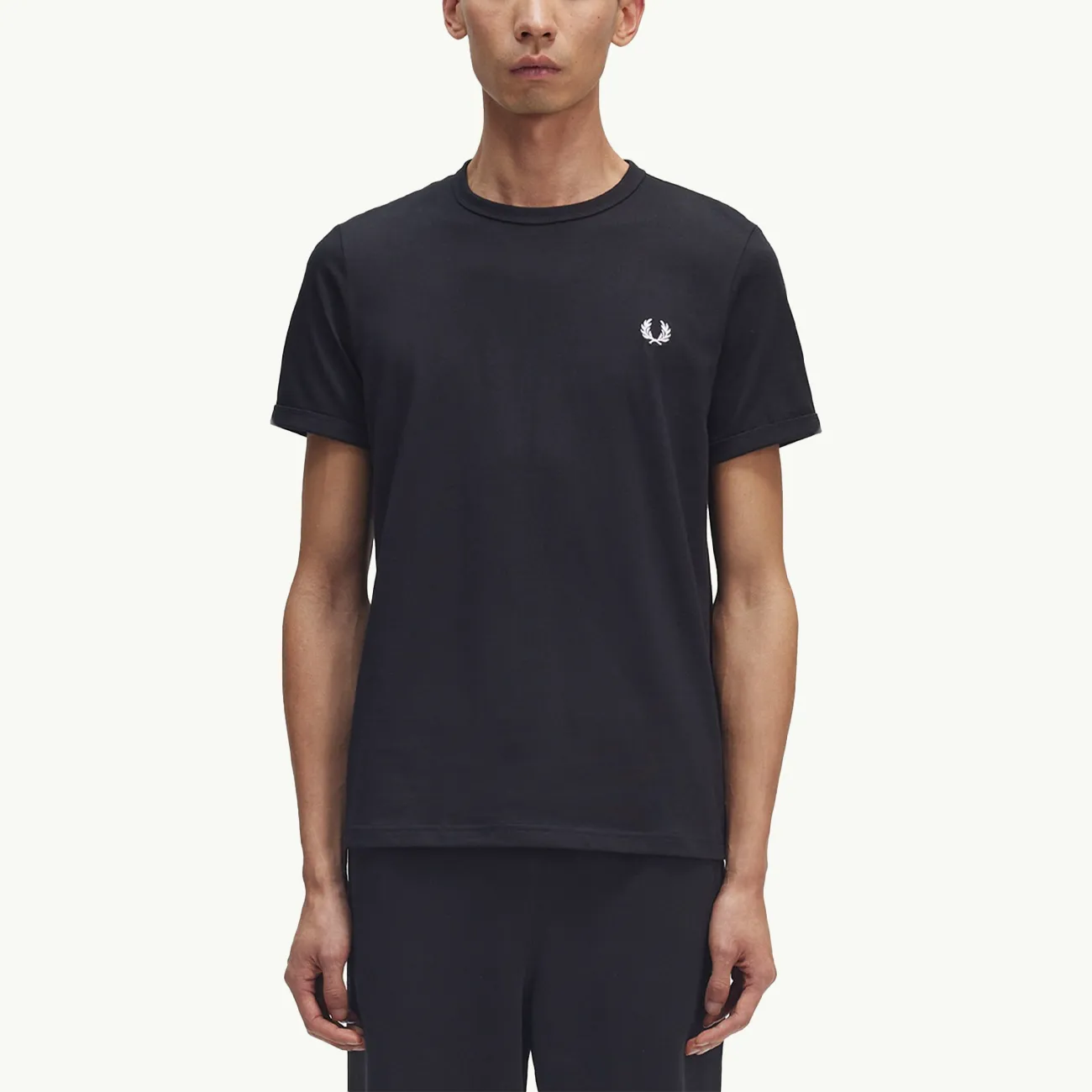 Ringer T-Shirt - Black