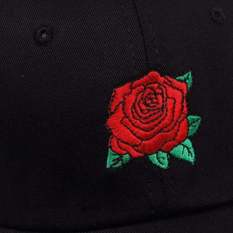 Rose Dad Hat