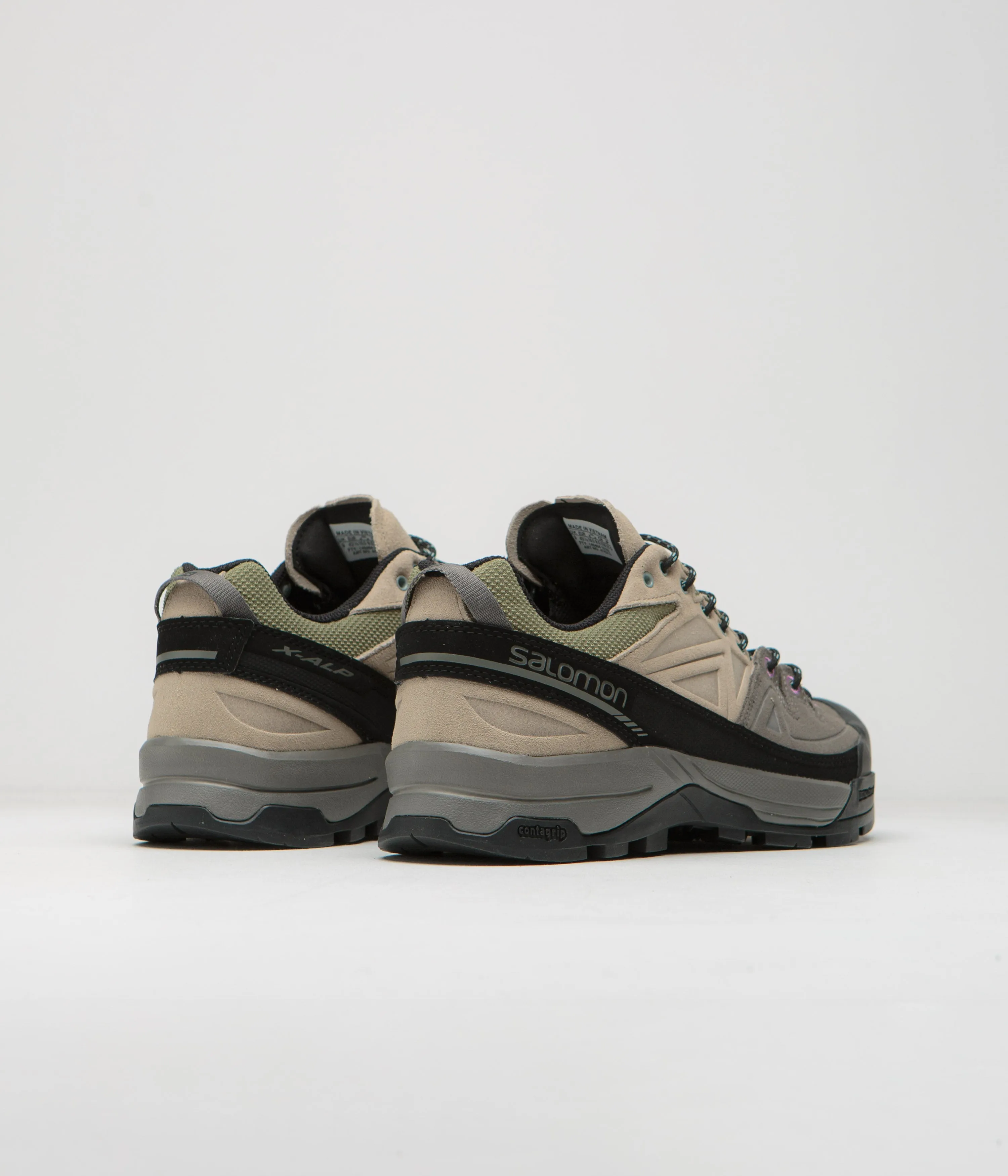 Salomon X-ALP LTR Shoes - Pewter / Vintage Khaki / Black