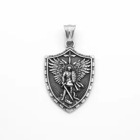 Stainless Steel St. Michael Pendant