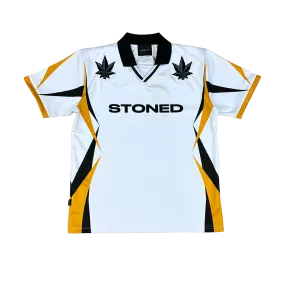 Stoned Classic : Retro UIP Jersey White Yellow