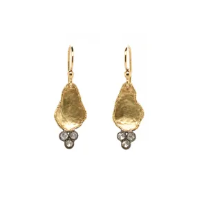 Teardrop Diamond Earrings