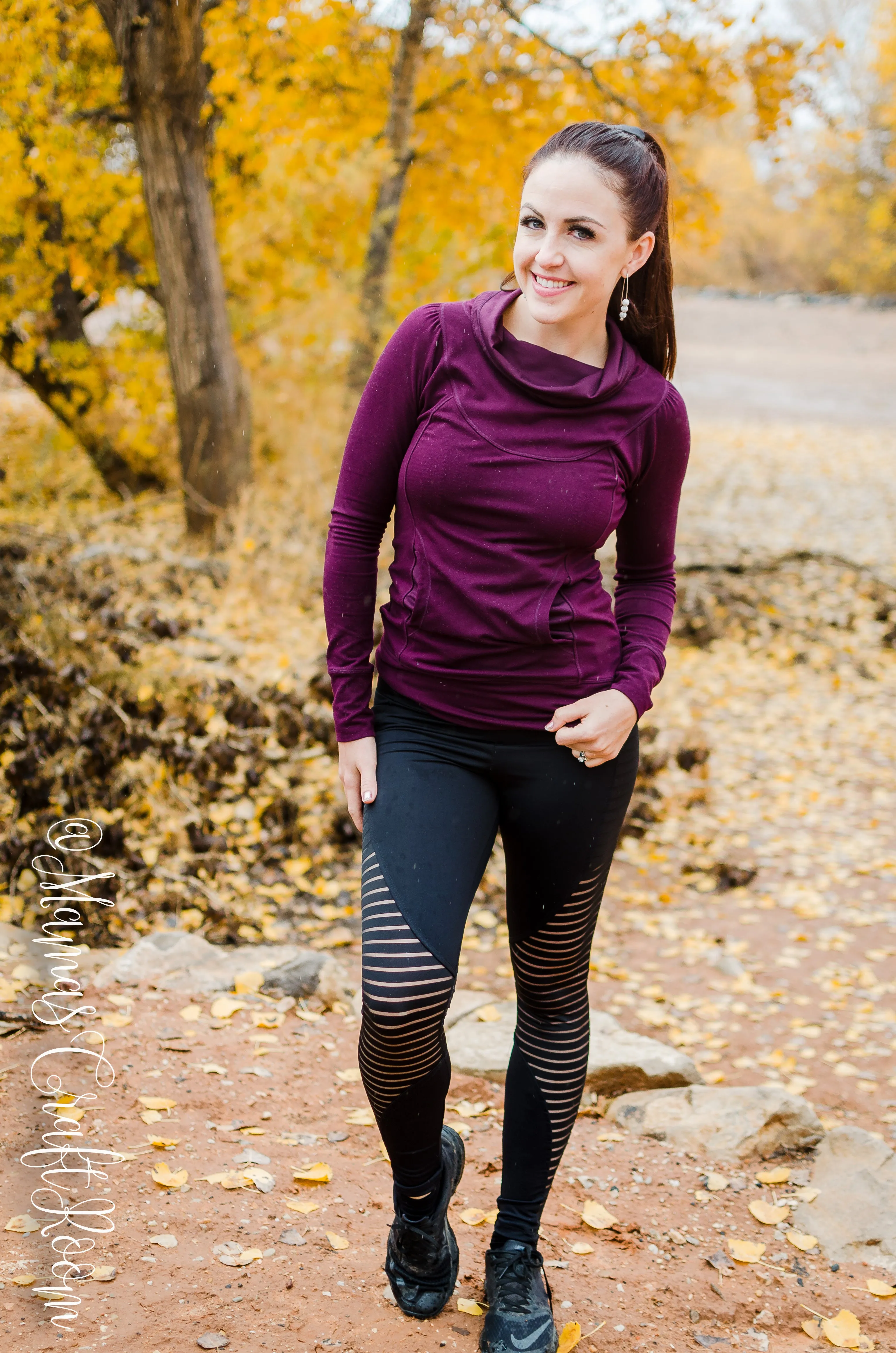 Tempo Athletic Tights PDF Pattern Sizes B - M