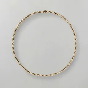 Tennis Necklace, Gold