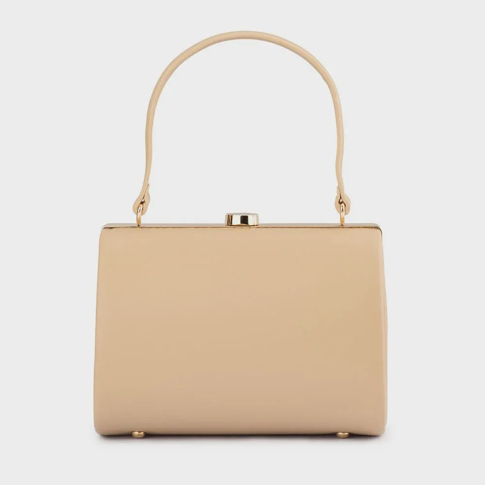 Tonia Top Handle Bag (Natural)