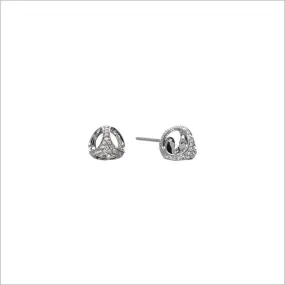 Triadra 18k Gold & Diamond Stud Earrings