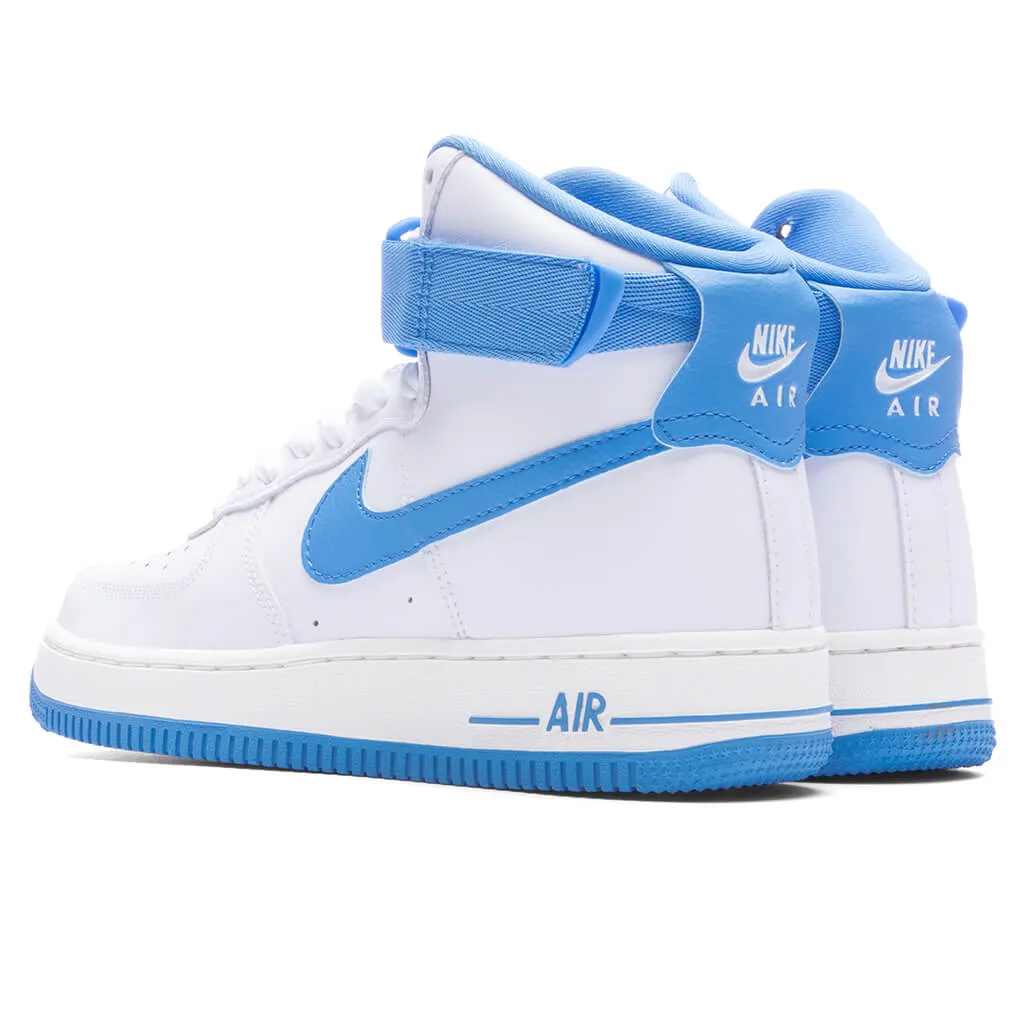 Women's Air Force 1 High OG - White/University Blue/Sail