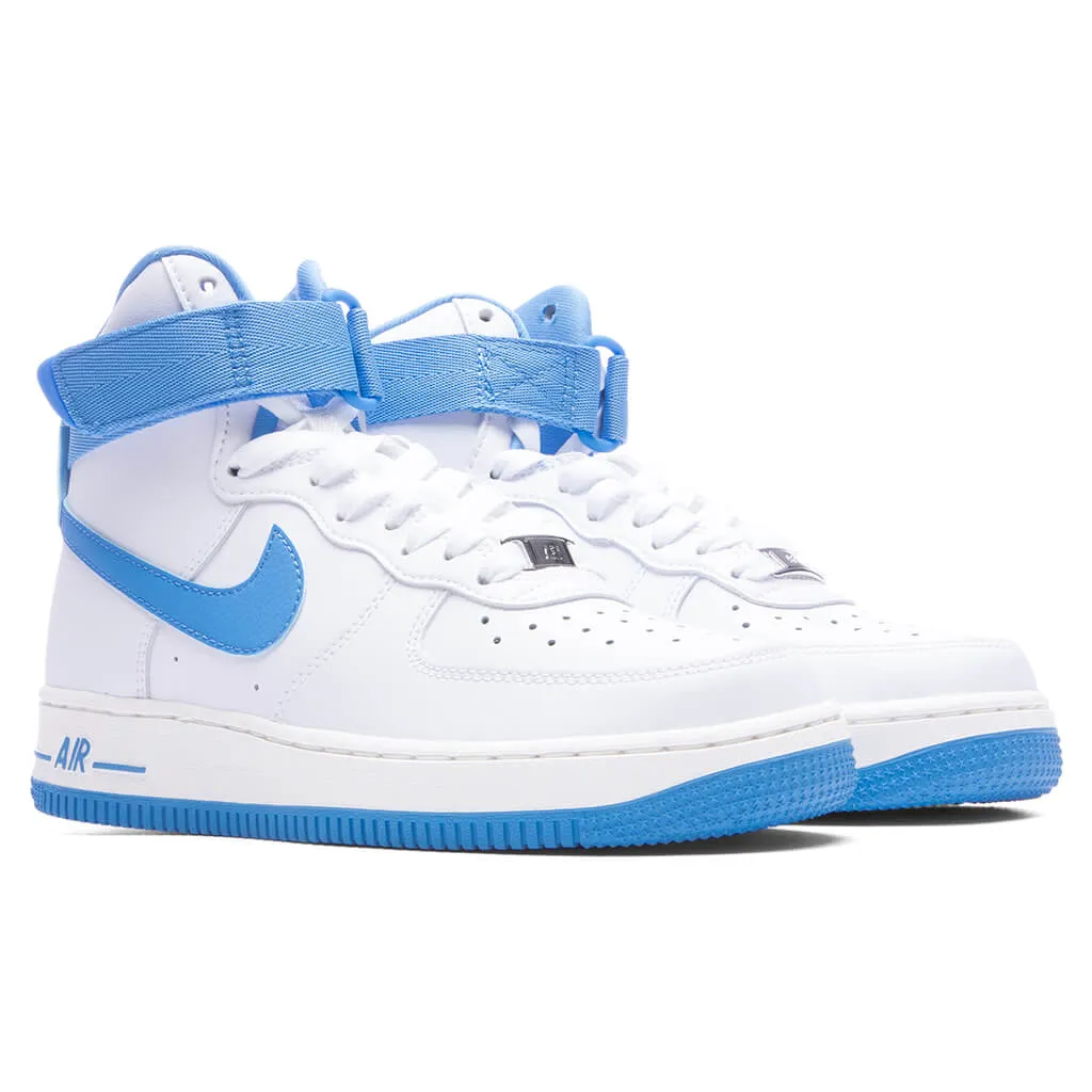 Women's Air Force 1 High OG - White/University Blue/Sail