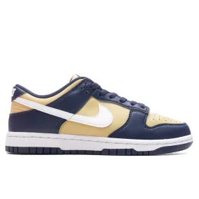 Women's Dunk Low Next Nature - Midnight Navy/White/Team Gold